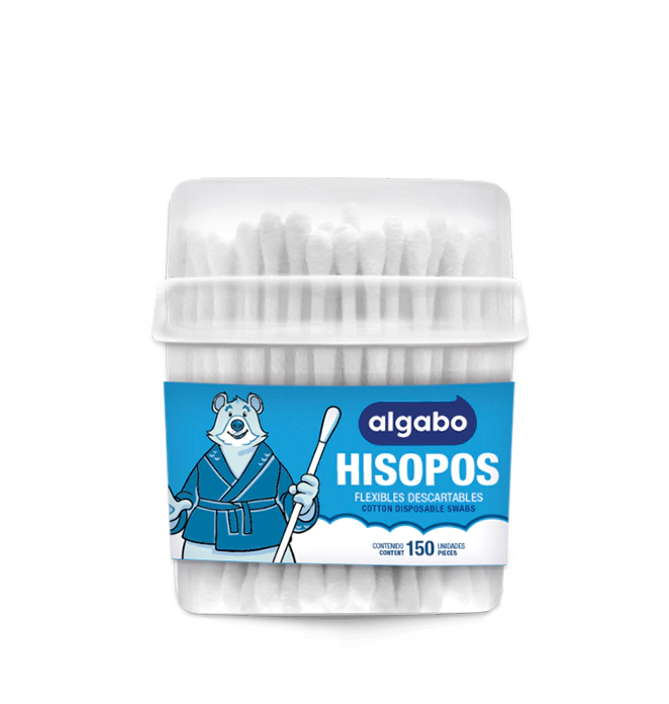 ALGABO hisopos tubo x 150 unidades