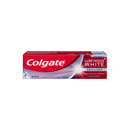 COLGATE Crema Dental LUMINOUS WHITE 70 GR
