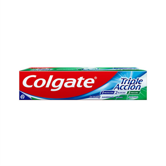 COLGATE Crema Dental TRIPLE ACCION MENTA 90GR