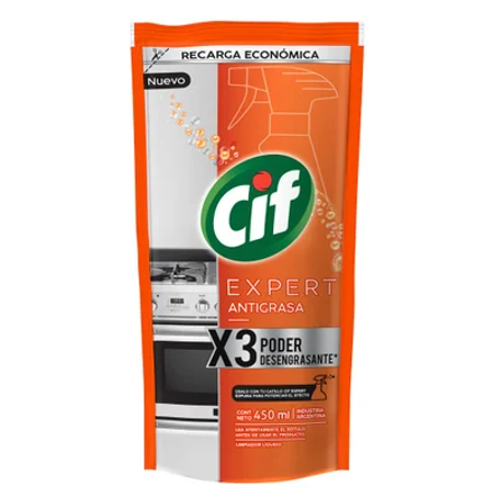 CIF ANTIGRASA repuesto 450 ml
