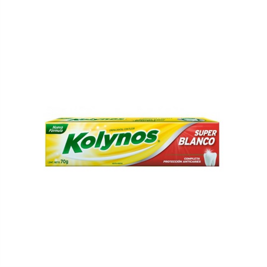 KOLYNOS Crema Dental SUPER BLANCO 70 GR