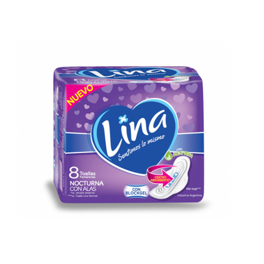 LINA Toalla NOCTURNA con ALAS 8UN