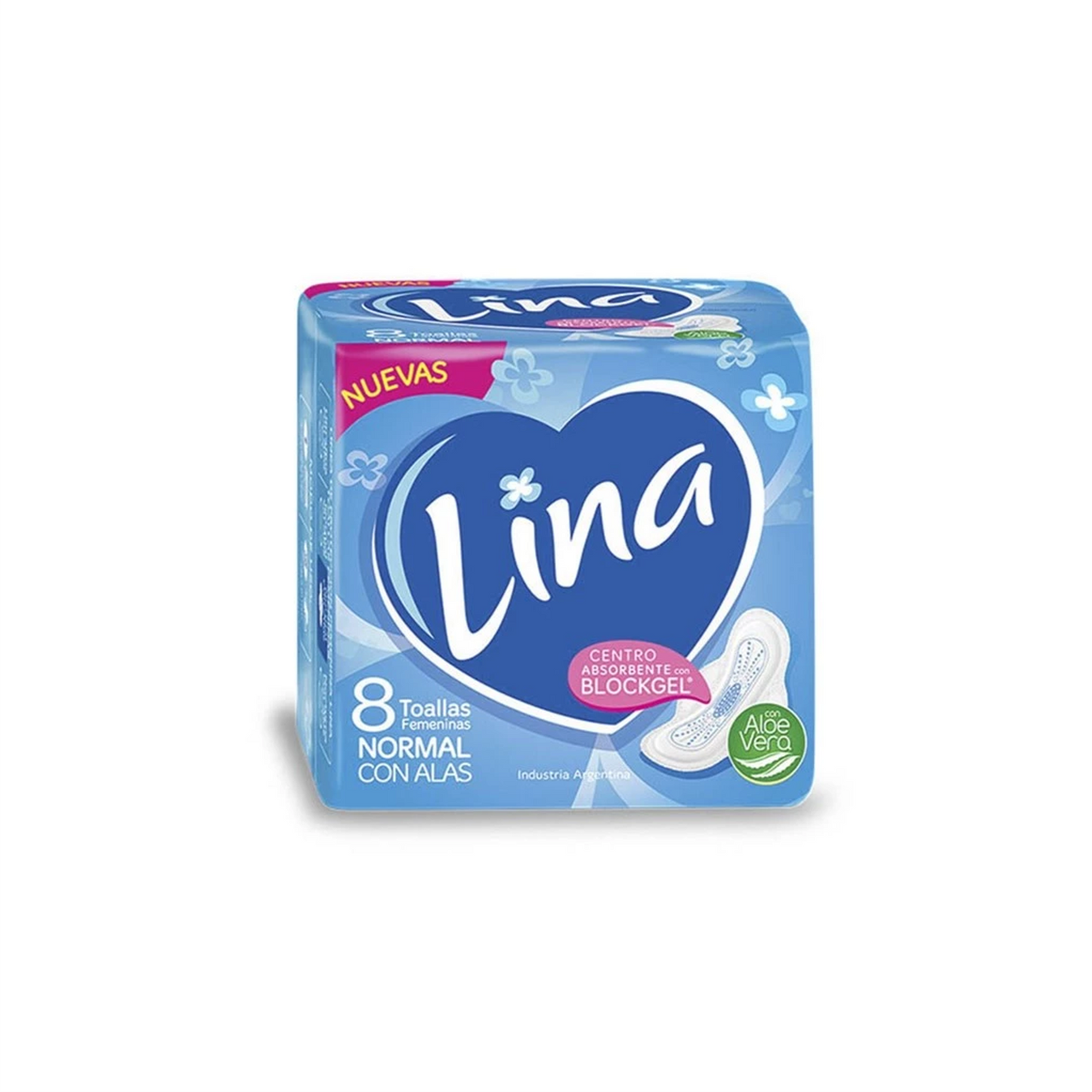 LINA Toalla NORMAL con ALAS 8UN