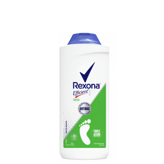 REXONA EFFICIENT FRESH polvo pedico 100g