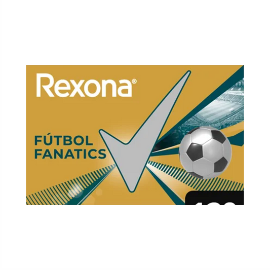 REXONA Jabon FUTBOL FANATICS