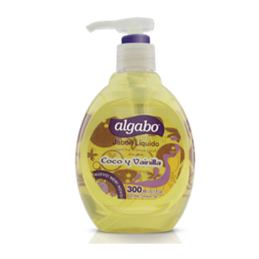 ALGABO jabon liq. 300 ml COC&VAIN-VALVULA