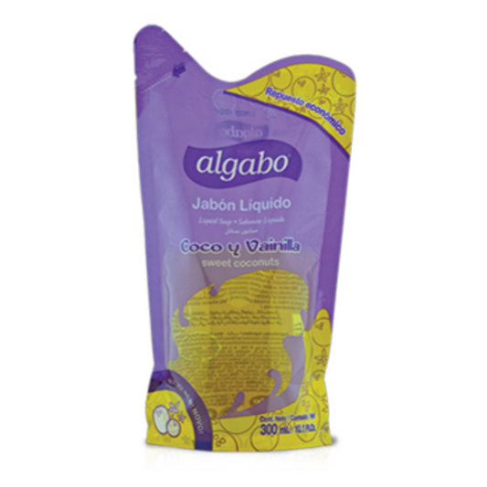 ALGABO jabon liq. 300 ml COC&VAINI-REPUESTO