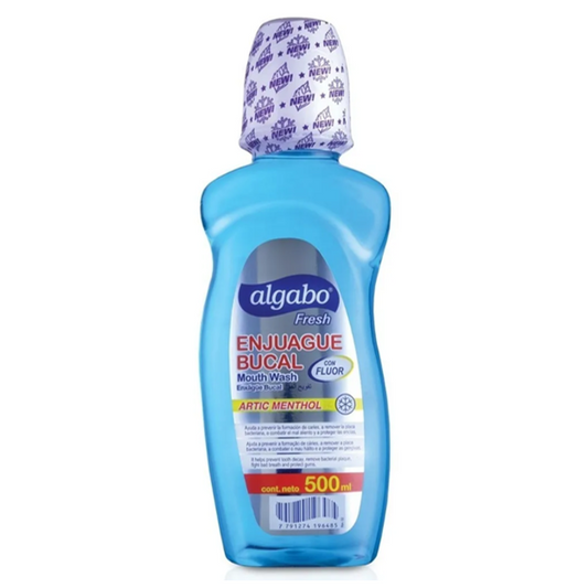ALGABO enjuague bucal 500 ml menthol