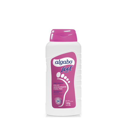 ALGABO polvo p/pies 100 g rosa