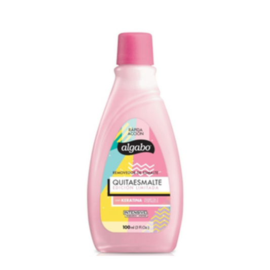 ALGABO quitaesmalte 100 ml c/keratin