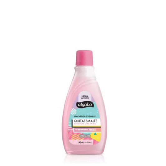 ALGABO quitaesmalte 50 ml c/keratina