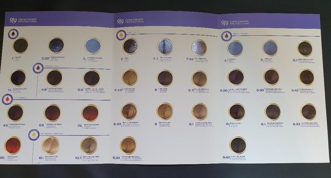 CARTA DE COLORES