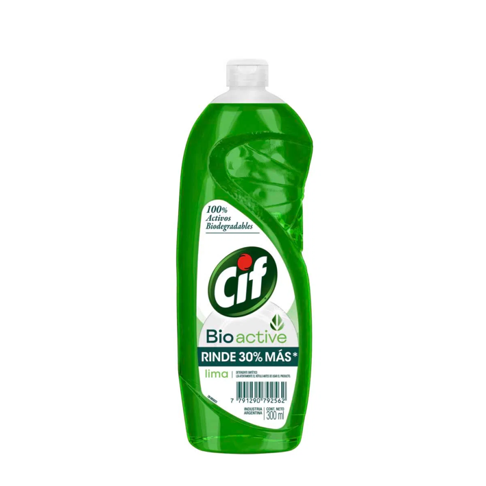 CIF BIO ACTIVE LIMA detergente 300 ml