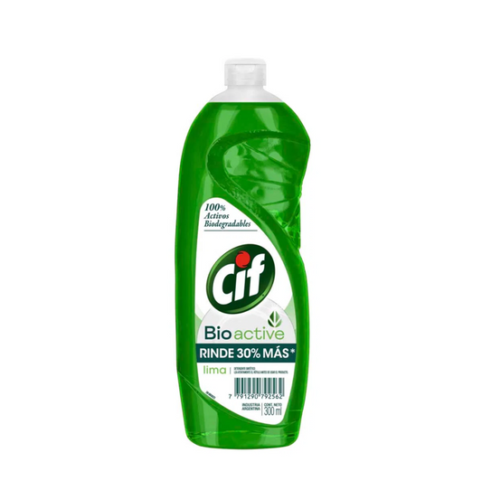 CIF BIO ACTIVE LIMA detergente 300 ml
