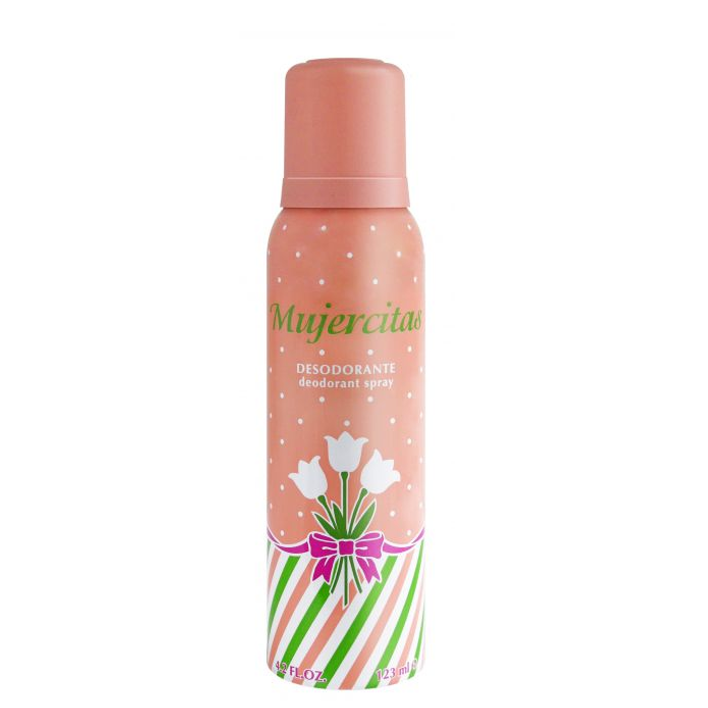 MUJERCITAS DEO AEROSOL x 123 ML.