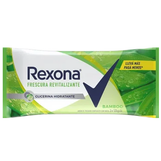 REXONA Jabon BAMBOO FRESH TRIPACK
