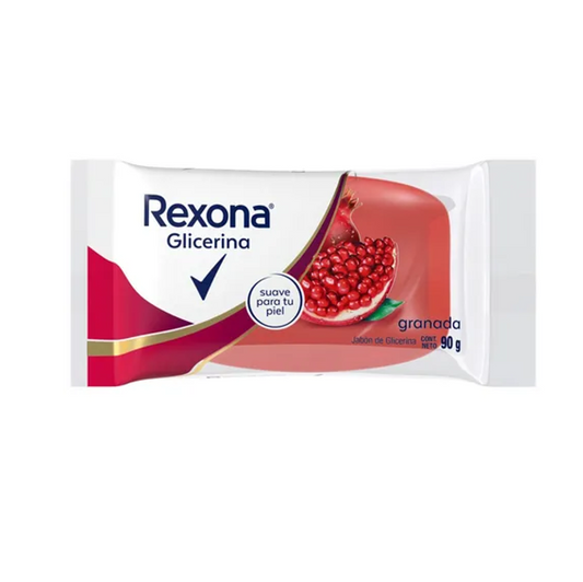 REXONA Jabon Glicerina FRUTOS ROJOS