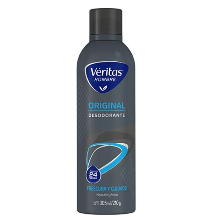 VERITAS AEROSOL DEO ORIGINAL HOMBRE 210g