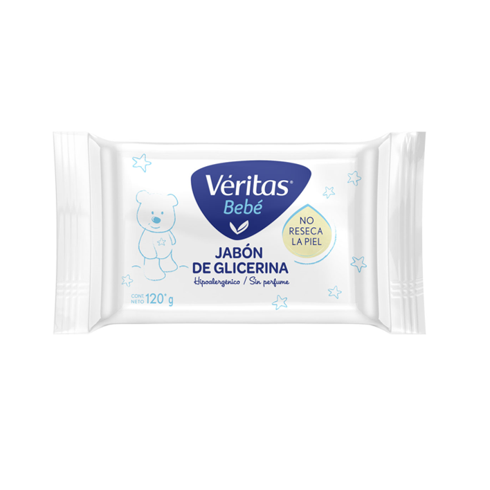 VERITAS JABON GLICERINA BEBE SIN PERFUME