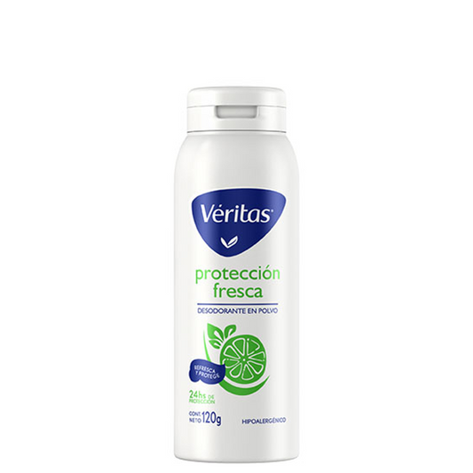 VERITAS POLVO DES. PROTECCION FRESCA 120g