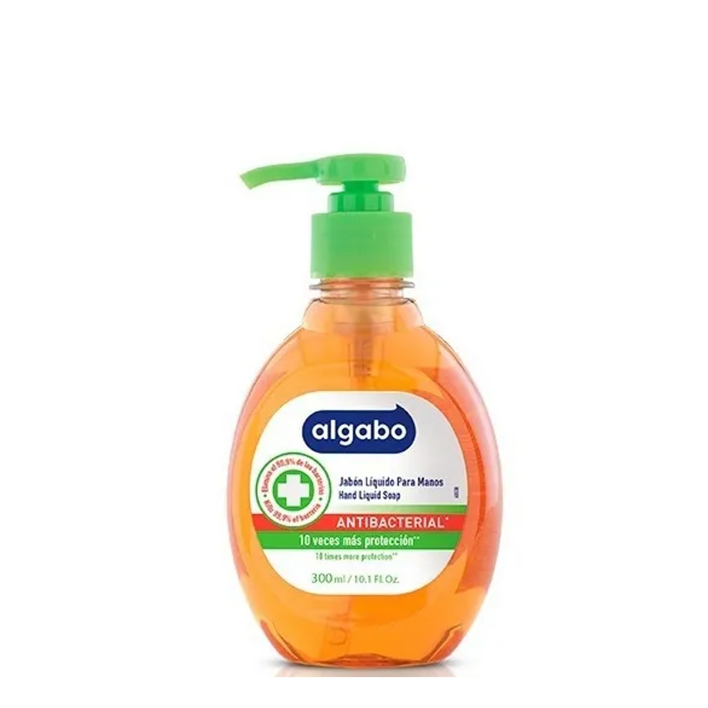 ALGABO jabon liq. 300 ml ANTIBACTERIAL-VALVULA o TAPA