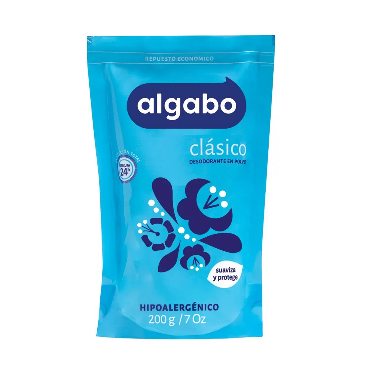 ALGABO polvo CLASICO REPUESTO 200 gr (CELESTE)