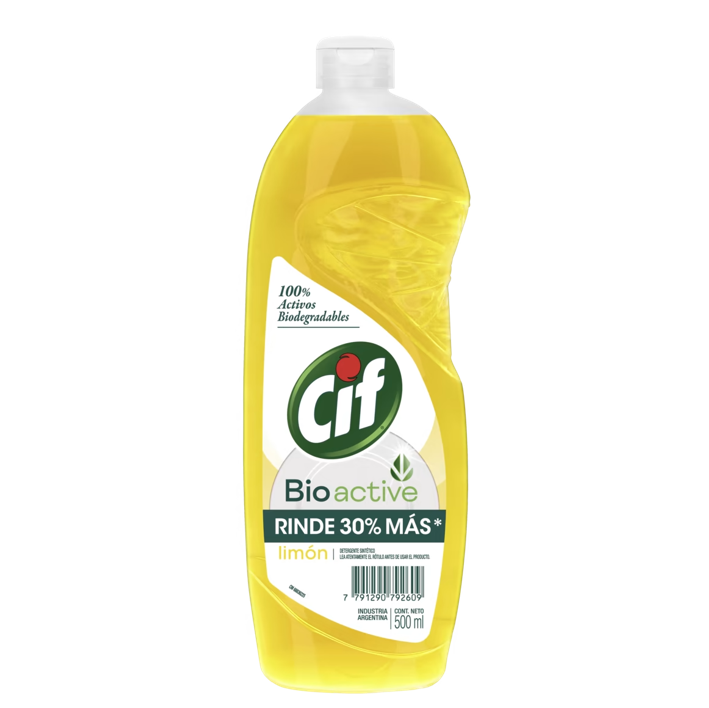 CIF BIO ACTIVE LIMON detergente 500 ml