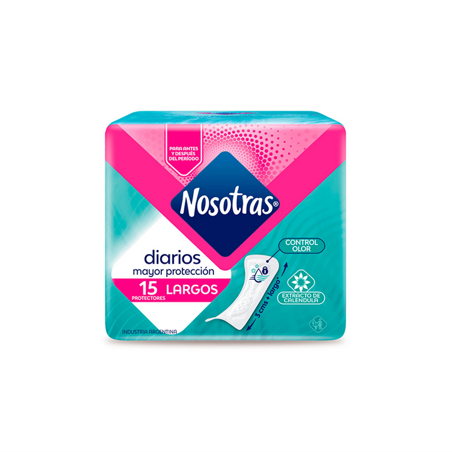 NOSOTRAS Protector Diario LARGOS 15 UN