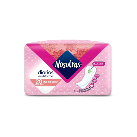 NOSOTRAS Protector Diario MULTIESTILO 20 UN
