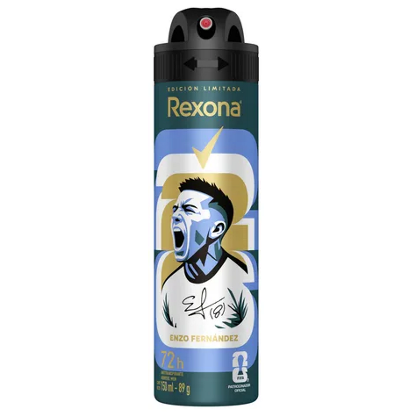 REXONA MEN antitrans. SENSITIVE ENZO FERNANDEZ