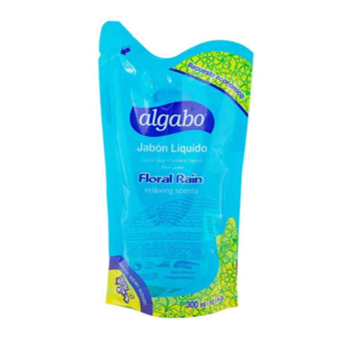 ALGABO jabon liq. 300 ml FLORAL R.-REPUESTO