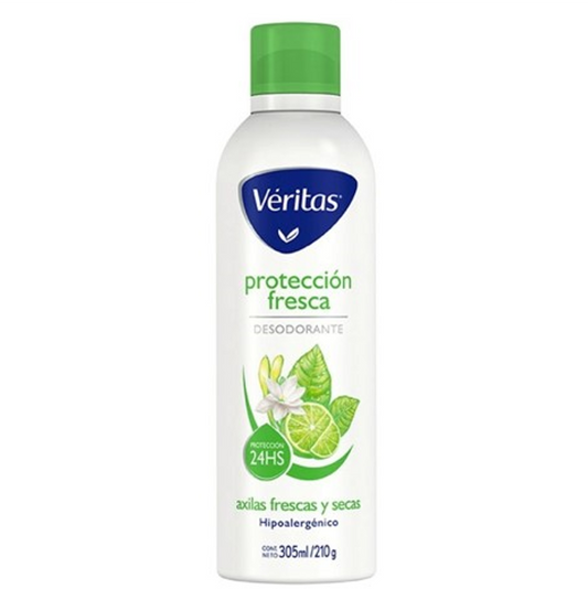 VERITAS AERSOSOL DEO PROTECCION FRESCA 210g